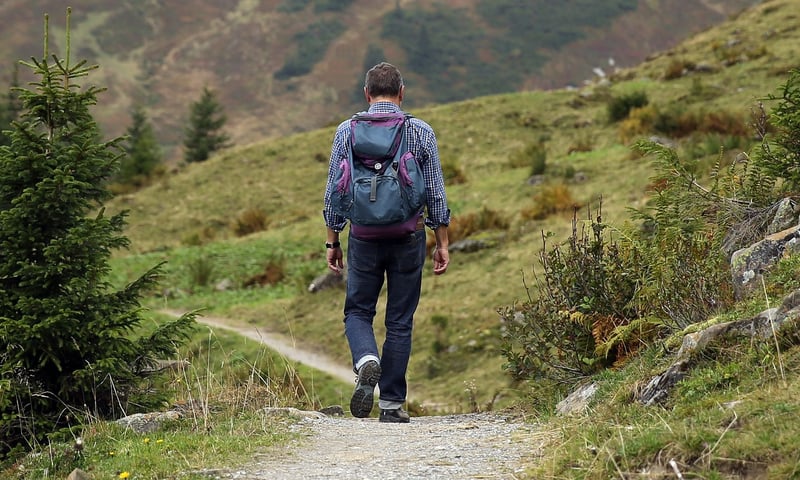 Mountain hike